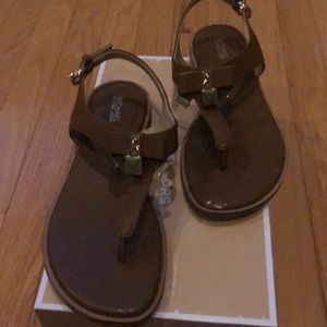 Michael kors Alice leather sandals new in box